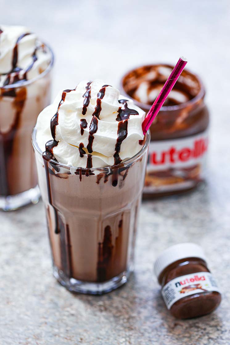 Nutella Milk Shake